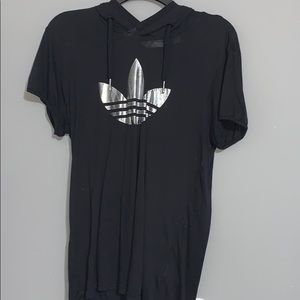 Adidas shirt with hood
